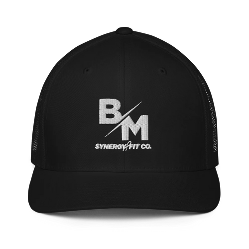BM Synergy Fit Co. Closed-Back Trucker Cap | Flexfit 6511