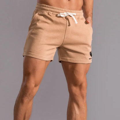 Men's Cotton Sports Shorts - Trendy Running Gym Shorts