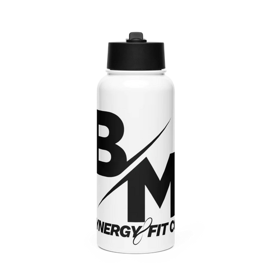 Stainless Steel Water Bottle with a Straw Lid